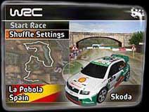 WRC Menus