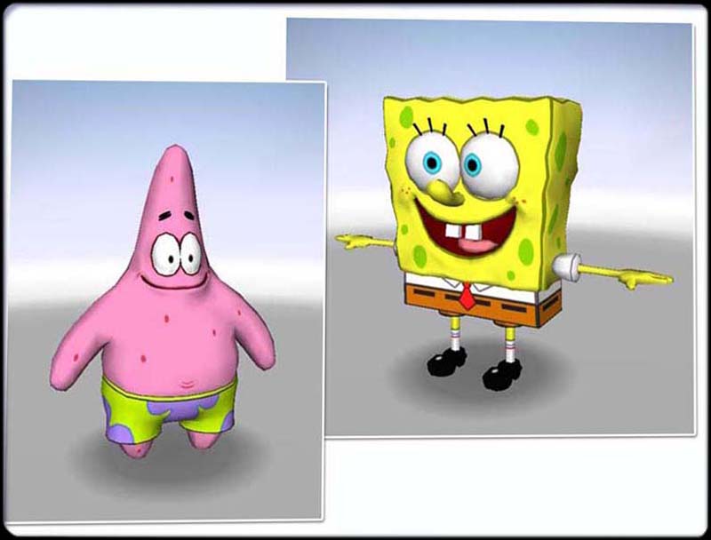 Spongebob and Patrick Star