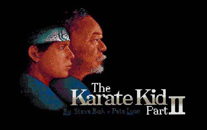 Karate Kid - Titlescreen